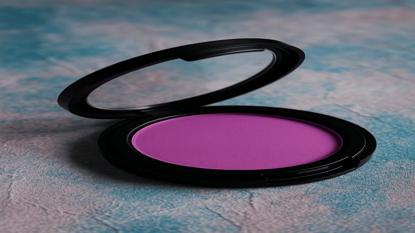 رژگونه بنفش