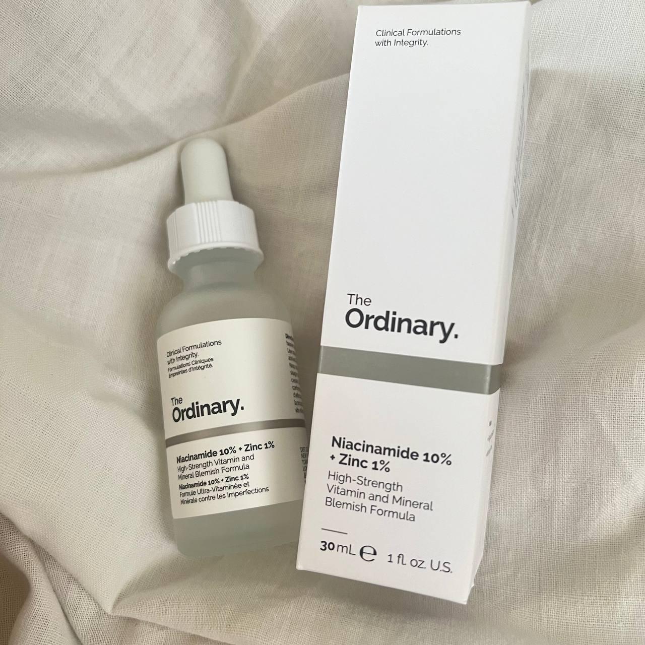 سرم ضد جوش نیاسینامید 10% + زینک 1% اوردینری