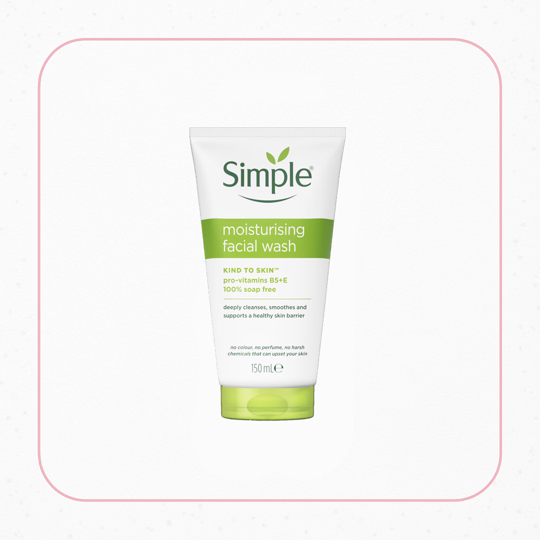 شوینده مرطوب‌کننده صورت سیمپل