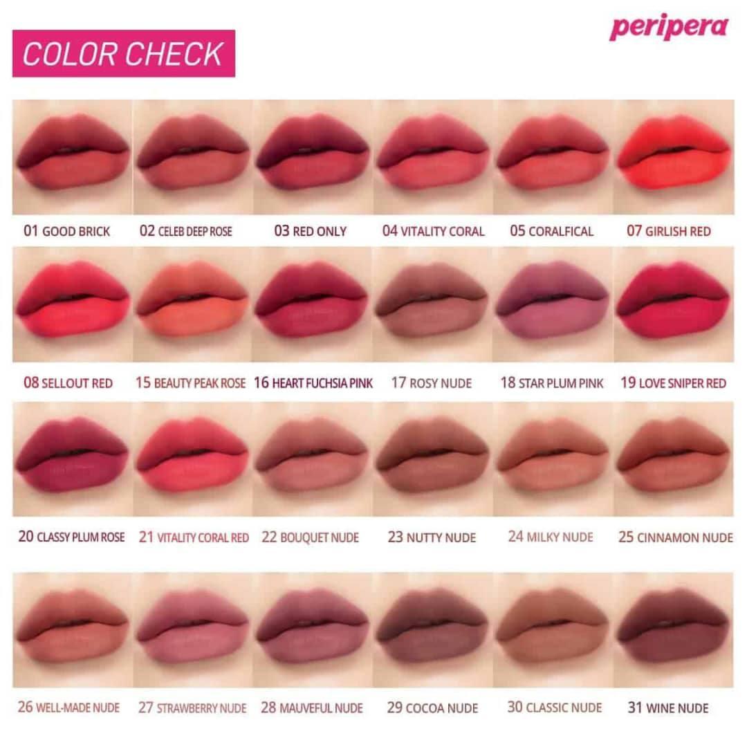 تینت لب کرمی Ink Velvet پریپرا