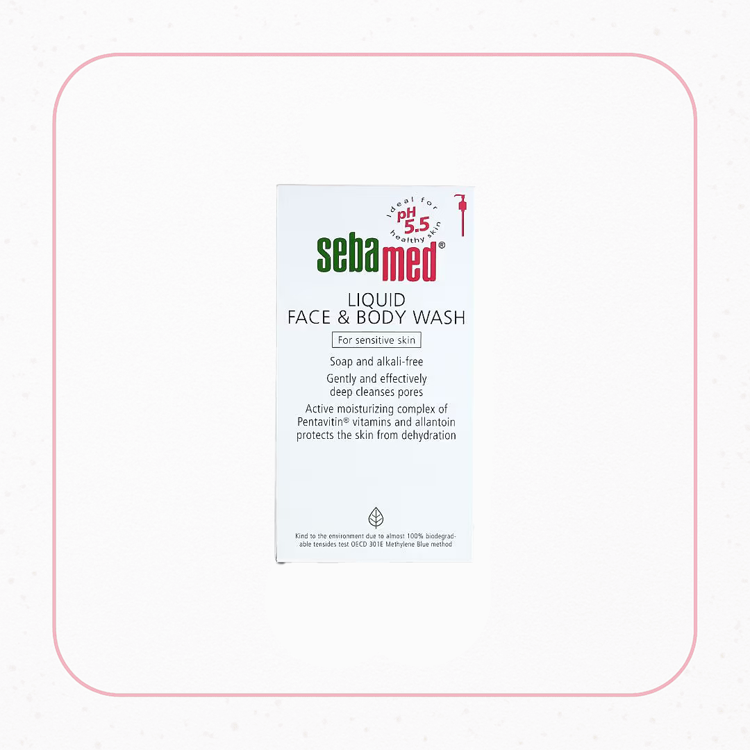 شامپو صورت و بدن سبامد