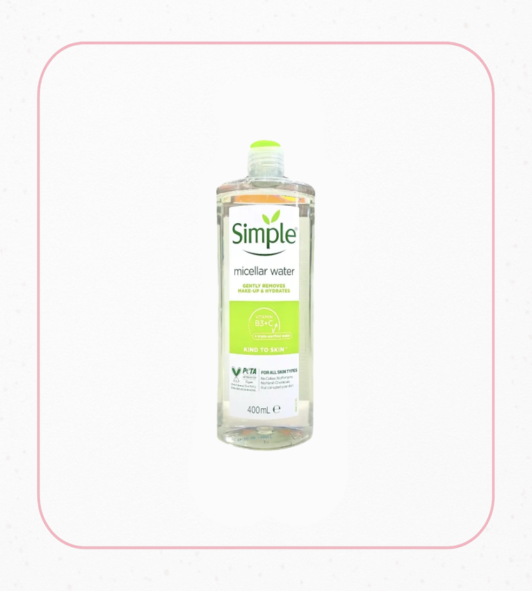 میسلار واتر سیمپل مناسب انواع پوست