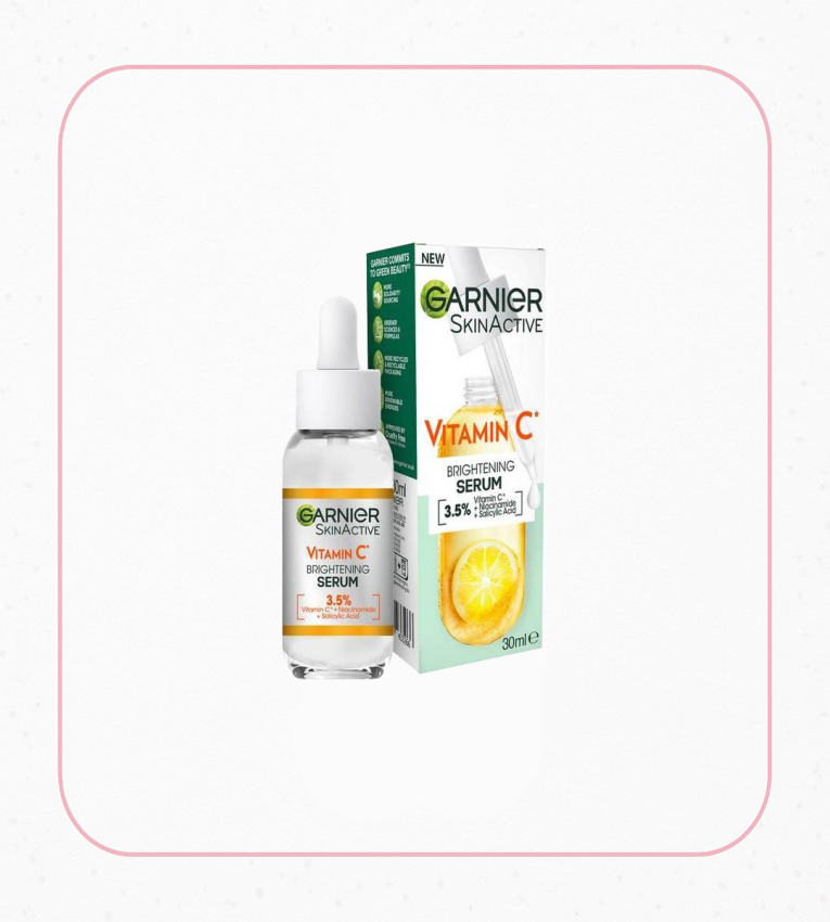 سرم گارنیر Garnier ویتامین سی C مدل Brightening روشن کننده