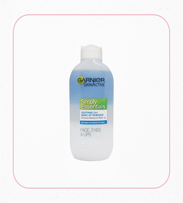 پاک کننده دو فاز چشم و لب گارنیر