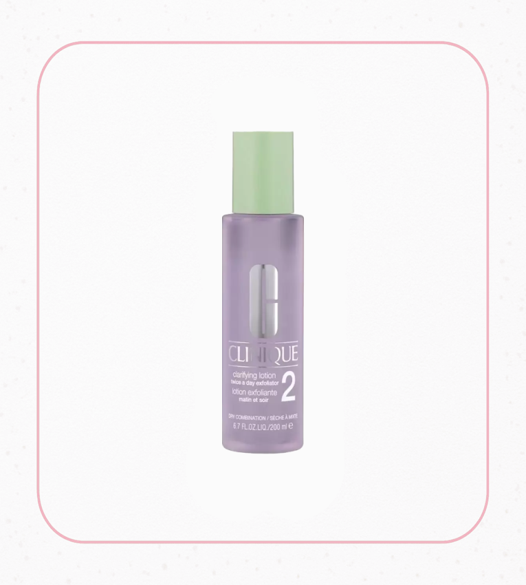 تونر شماره 2 کلینیک مناسب پوست های خشک تا نرمال