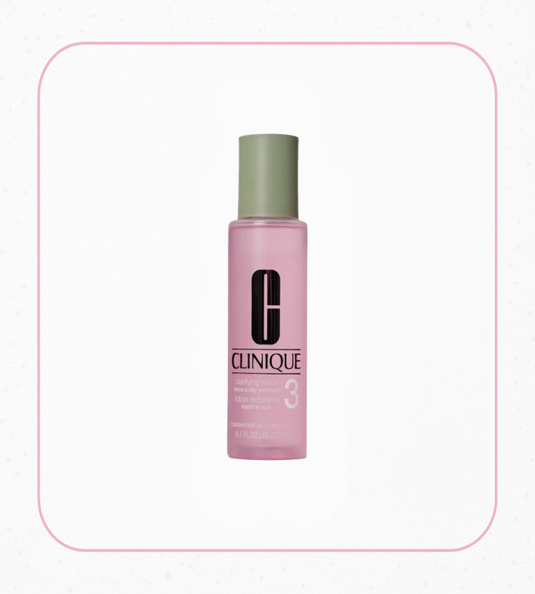 تونر شماره 3 کلینیک مناسب پوست های مختلط تا چرب جوش دار